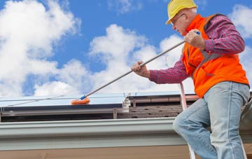 High Houses soft wash roof cleaning